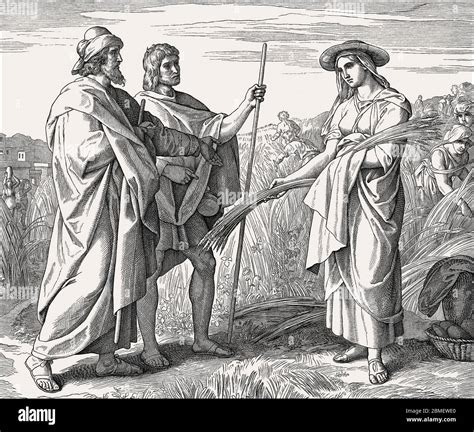 Ruth In Boazs Field Old Testament By Julius Schnorr Von Carolsfeld