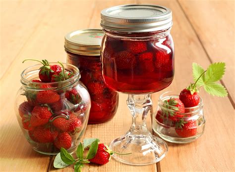 Fonds D Ecran Fruits Fraises Bocal De Verre Nourriture T L Charger Photo