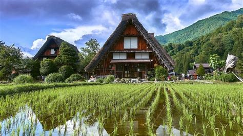 Shirakawa-gō historic traditional village, Gifu Prefecture, Japan ...