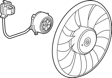 Chevrolet Cruze Engine Cooling Fan Motor 13427160 McElveen Buick