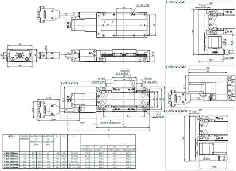 L Stackable Highly Compact Universal Linear Stage