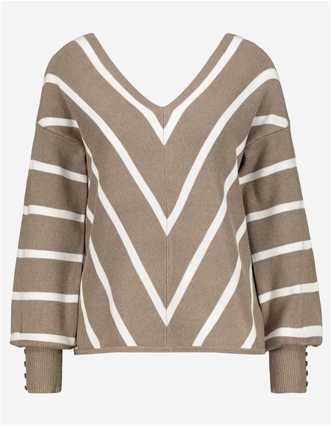 Damen Pullover R Ckenausschnitt Takko Fashion