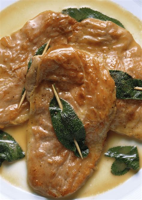 Veal Scaloppine With Sage And Prosciutto Pb On Life