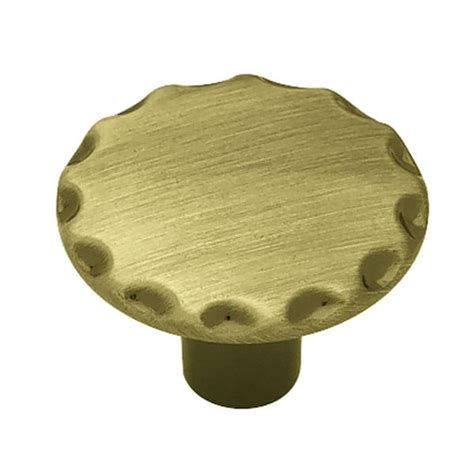 Liberty Liberty Scallop Edge 1 1 8 In 28 Mm Antique Brass Round