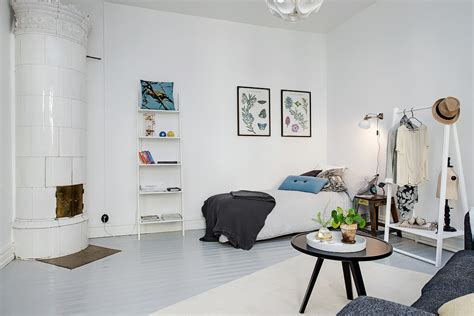 Scandinavian One Room Studio Apartment In Gothenburg Digsdigs