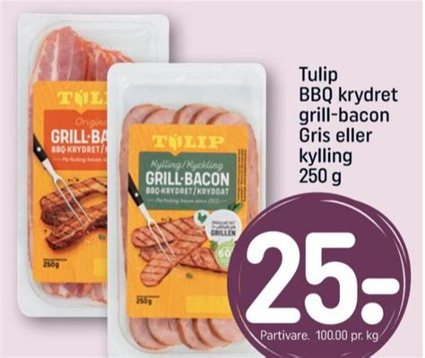 Tulip Baconskiver Rema 1000 Maj 2023 Alle Tilbudsavis