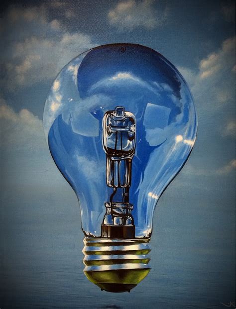 Light Bulb Painting at PaintingValley.com | Explore collection of Light ...