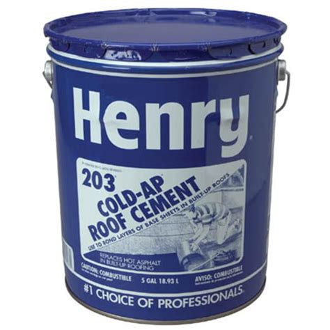 Henry Company 5 Gallon Plastic Roof Cement He204071 Walmart Canada