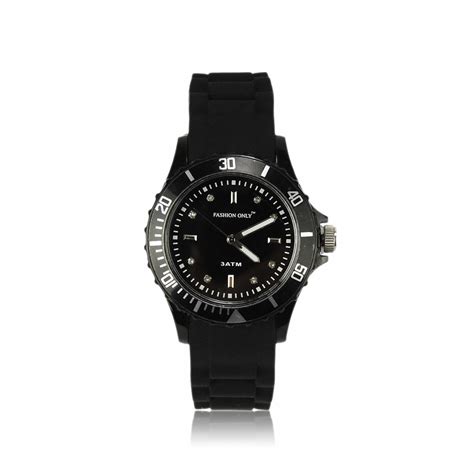 wholesale watches black unisex skull diamante