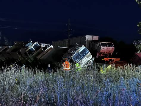 Train derailment spills military vehicles south of Colorado Springs | KRDO