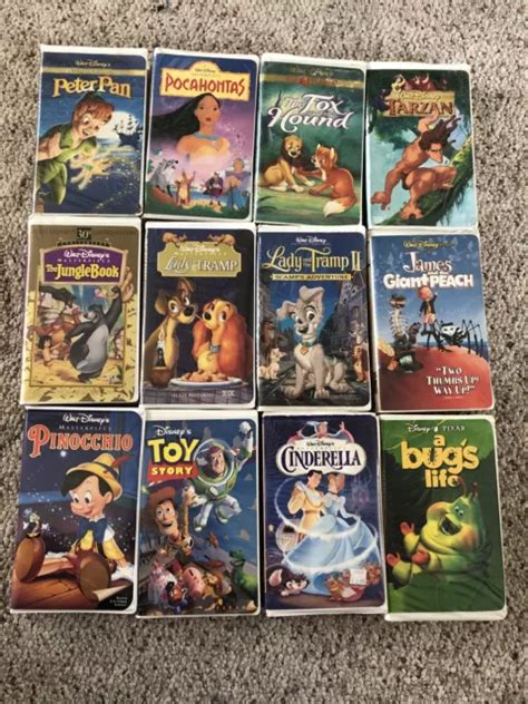 Vintage Walt Disney Vhs B Nder Meisterwerk Sammlung Gold Klassiker