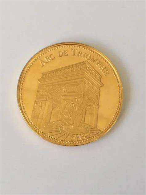 MÉDAILLE LES PLUS Beaux Trésors du Patrimoine de France Arc de