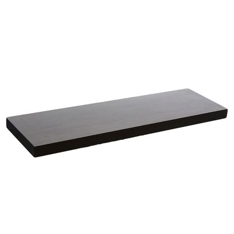 Estante de melamina flotante wengue 80 x 25 x 4 cm - Sodimac.com.ar