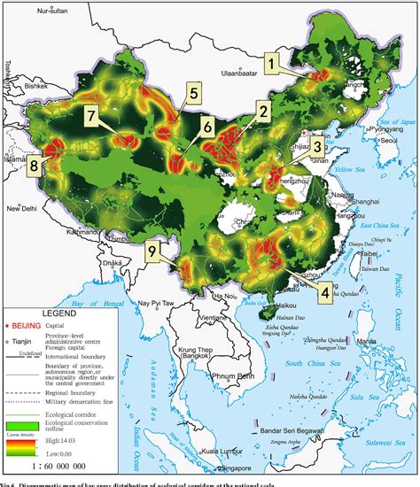 Figure From Identifying Ecological Corridors For The Chinese