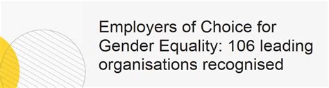 The Workplace Gender Equality Agency Wgea Has Today Announced The