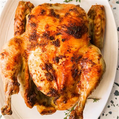 Easy Air Fryer Rotisserie Chicken Recipe With Crispy Skin