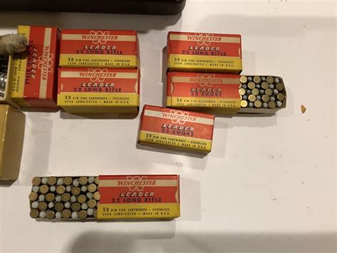 Lot Case Including Ammo Boxes Not Checked For Accuracy Or Count