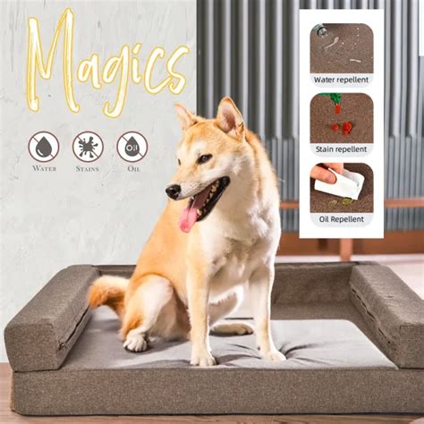 Memory Foam Dog Beds Large Pet Sofa Bed For Dogs - Petstar