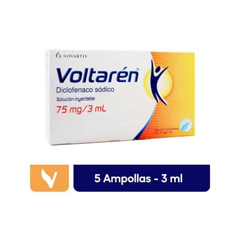 VOLTAREN Inyectable 75 Mg 3 Ml VITES