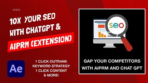 Chat Gpt And Seo New Chrome Extension Aiprm To Easily Outrank Your