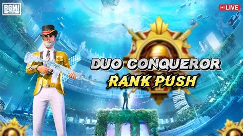 Platinum To Conqueror Duo Rank Push Live Day 1 Bgmi Bgmilive