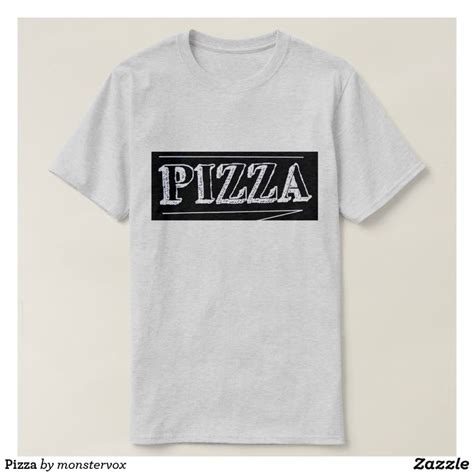 Pizza T-Shirt | Zazzle | T shirt, Basic tshirt, Mens tops