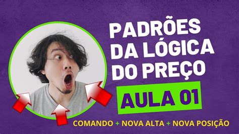 Padrões da lógica do preço aula 01 Comando e Nova Posição YouTube