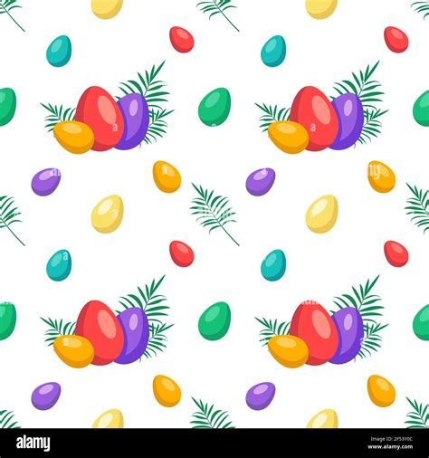 Seamless Easter Backdrop Stock Vector Images Alamy