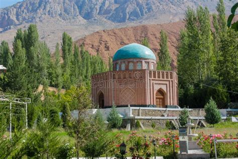 Tomb Of Rudaki Mausoleum Of Abu Abdollah Rudaki Tajikistan Stock