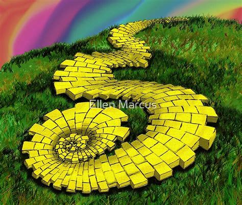 Yellow brick road clipart