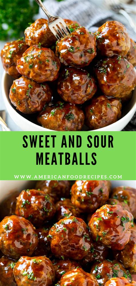 SWEET AND SOUR MEATBALLS SLOW COOKER Recipe By Mom