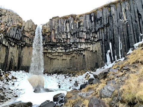 Svartifoss Trail Hiking Trail, Höfn, Iceland