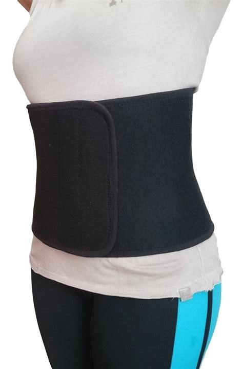 Cinta Faixa Abdominal E Lombar De Neoprene Unissex Cm Parcelamento