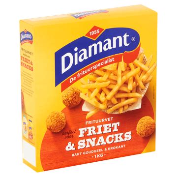 Diamant Friet Snacks Vast Frituurvet 4 X 250g Bestellen Jumbo