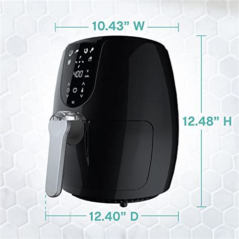 West Bend Air Fryer with Digital Controls and 30-Min Timer, 6 Cooking ...