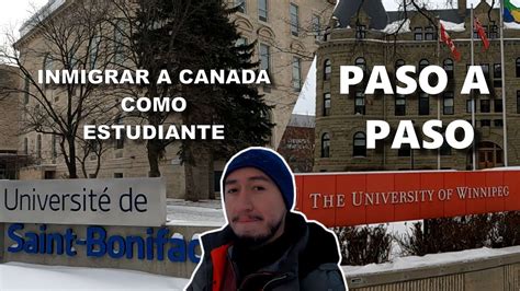 Inmigrar a CANADA como estudiante Guía Paso a Paso