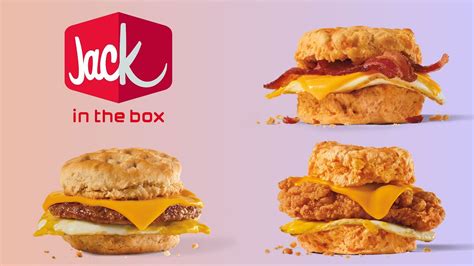 Jack in the Box Cheddar Biscuit Breakfast Sandwiches: varieties, price ...