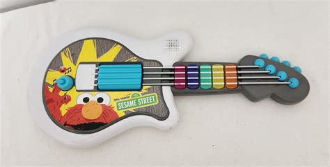 Sesame Street Elmo Guitar Lets Rock By Hasbro 2010 Musical Light Up