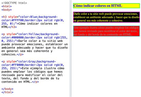 Como Cambiar El Color Del Texto En Html Con Imagenes Images 10148 Hot