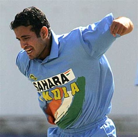 Irfan Pathan Celebrates Dismissing Lou Vincent ESPNcricinfo