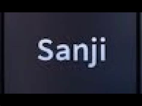 New Universal Sanji Showcase AUT YouTube