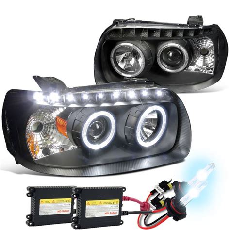 Hid Xenon Ford Escape Led Halo Led Drl Projector Headlights