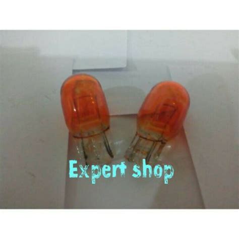 Jual Bohlam Bohlamp Sein Sen Model Tancap Kaki 1 Warna Orange Shopee