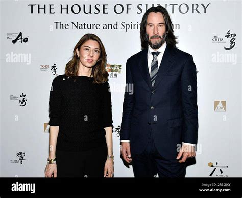 Sofia Coppola Left And Keanu Reeves Attend The Th Anniversary Of