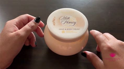 Oriflame Milk And Honey Gold Hand And Body Cream Review In English By