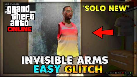 NEW SOLO EASY GLITCH PER AVERE LE BRACCIA INVISIBILI SU GTA 5 ONLINE