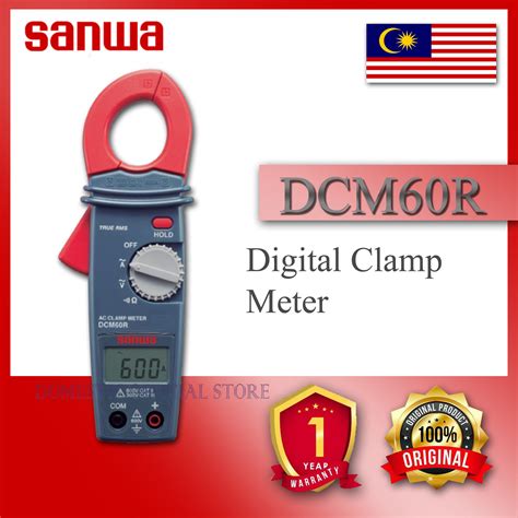 Sanwa Dcm R Ac Clamp Meter Low Cost Dmm Functions Lazada