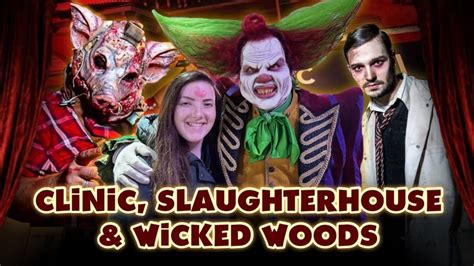 Walibi VLOG THE CLINIC SLAUGHTERHOUSE WICKED WOODS REVIEW MEER