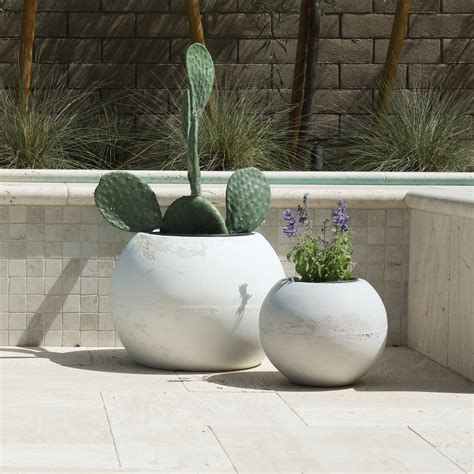 Large Concrete Planters Indoor/outdoor Colorful Pot Medium - Etsy