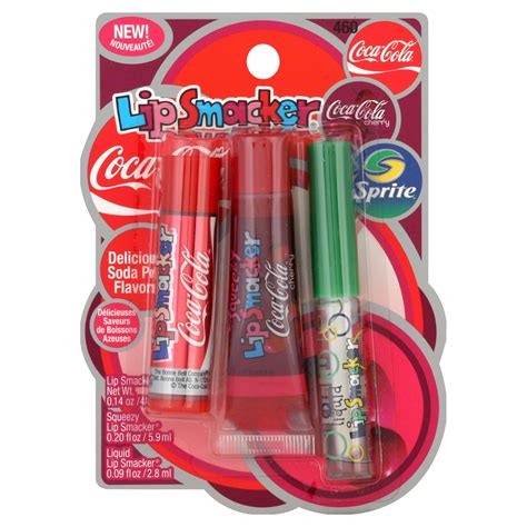 Bonne Bell Lip Smacker Lip Gloss Coca Cola Flavor Collection 1 Set